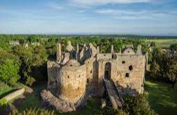 Dirleton Castle, (HES)