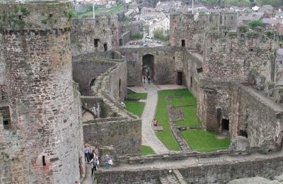 Conwy Castle, (CADW)